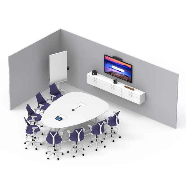 Купити Комплект для відеоконференцій Logitech TAPZOOMMEDIUM/1 TAP NUC8I7BEH ZOOM RALLY EU Plug - фото 5