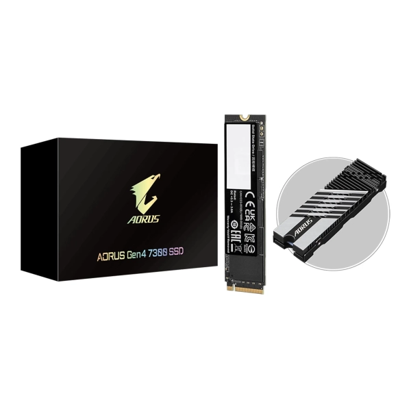 Купити SSD диск GIGABYTE AORUS Gen4 7300 1TB M.2 2280 PCIe 4.0x4 - фото 4