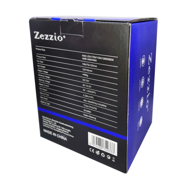 Купити Кулер Zezzio ZH-C400 V2 - фото 8