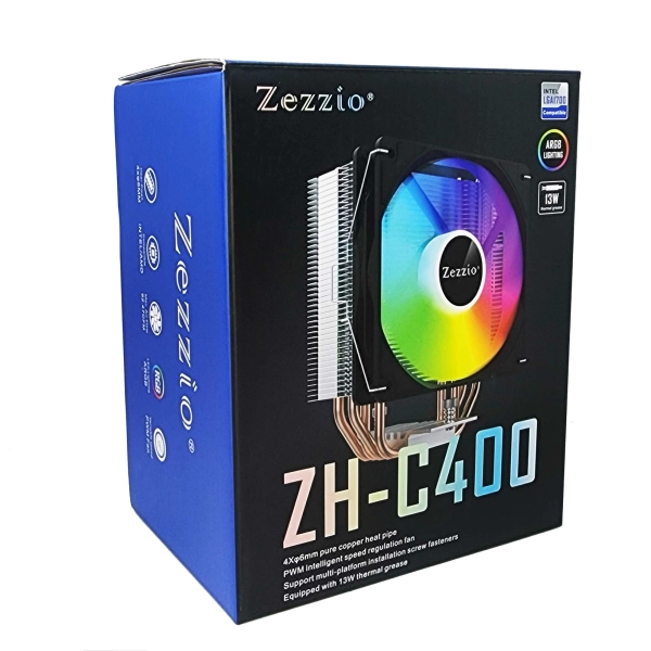 Купить Кулер Zezzio ZH-C400 ARGB - фото 6