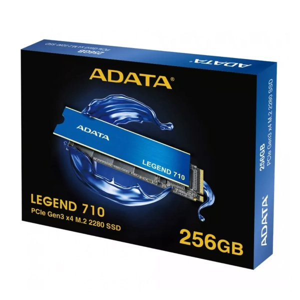 Купити SSD ADATA LEGEND 710 256GB M.2 NVMe 2280 PCIe Gen3x4 3D NAND (ALEG-710-256GCS) - фото 4