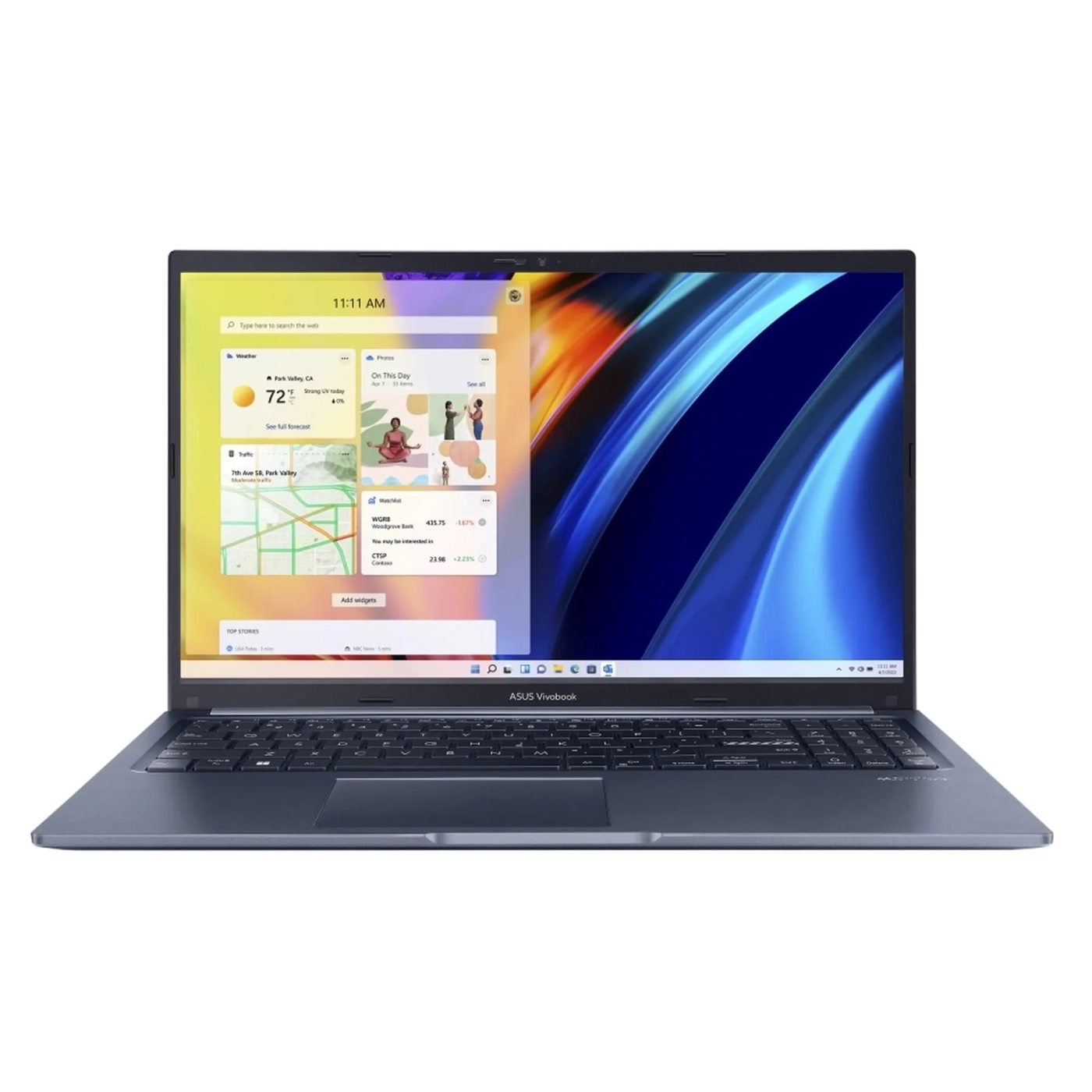 Купити Ноутбук ASUS X1502ZA-BQ644 (90NB0VX1-M00V50) Blue - фото 1