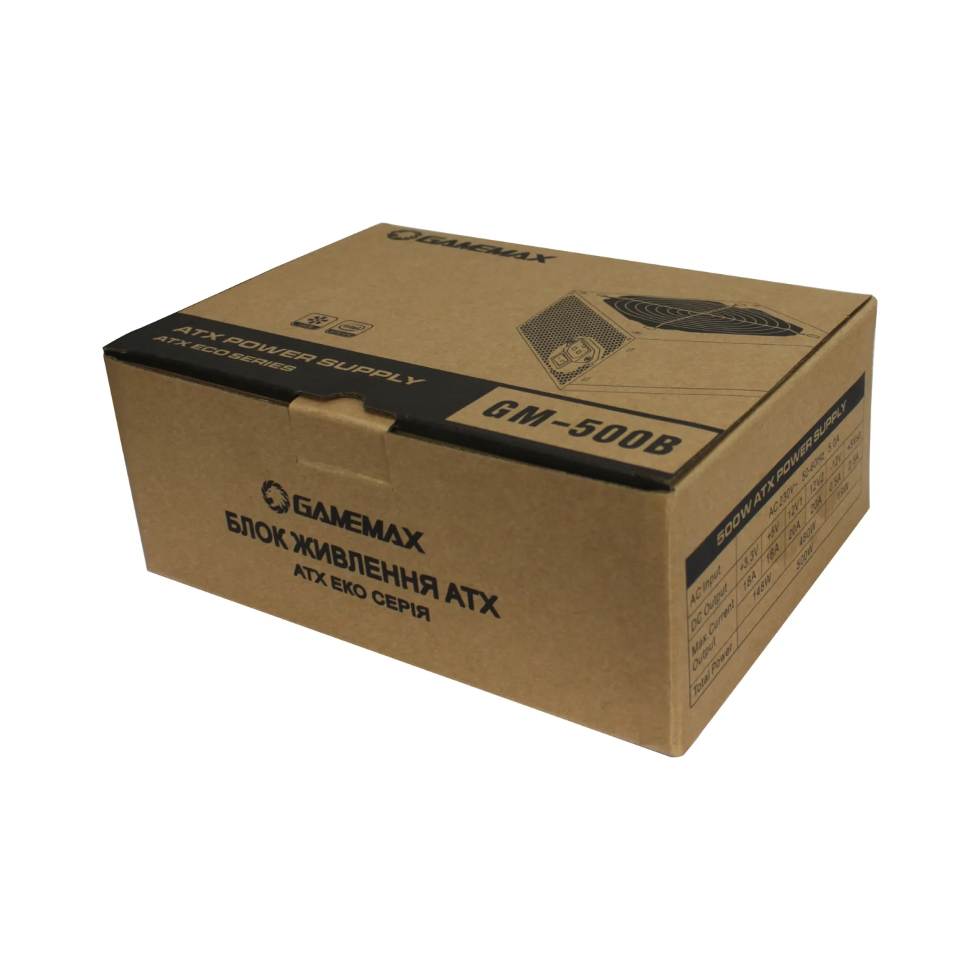 Купити Блок живлення GAMEMAX GM-500B 500W - фото 5