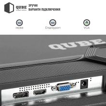 Купити Монітор 24.5" QUBE B25F100-IPS - фото 4