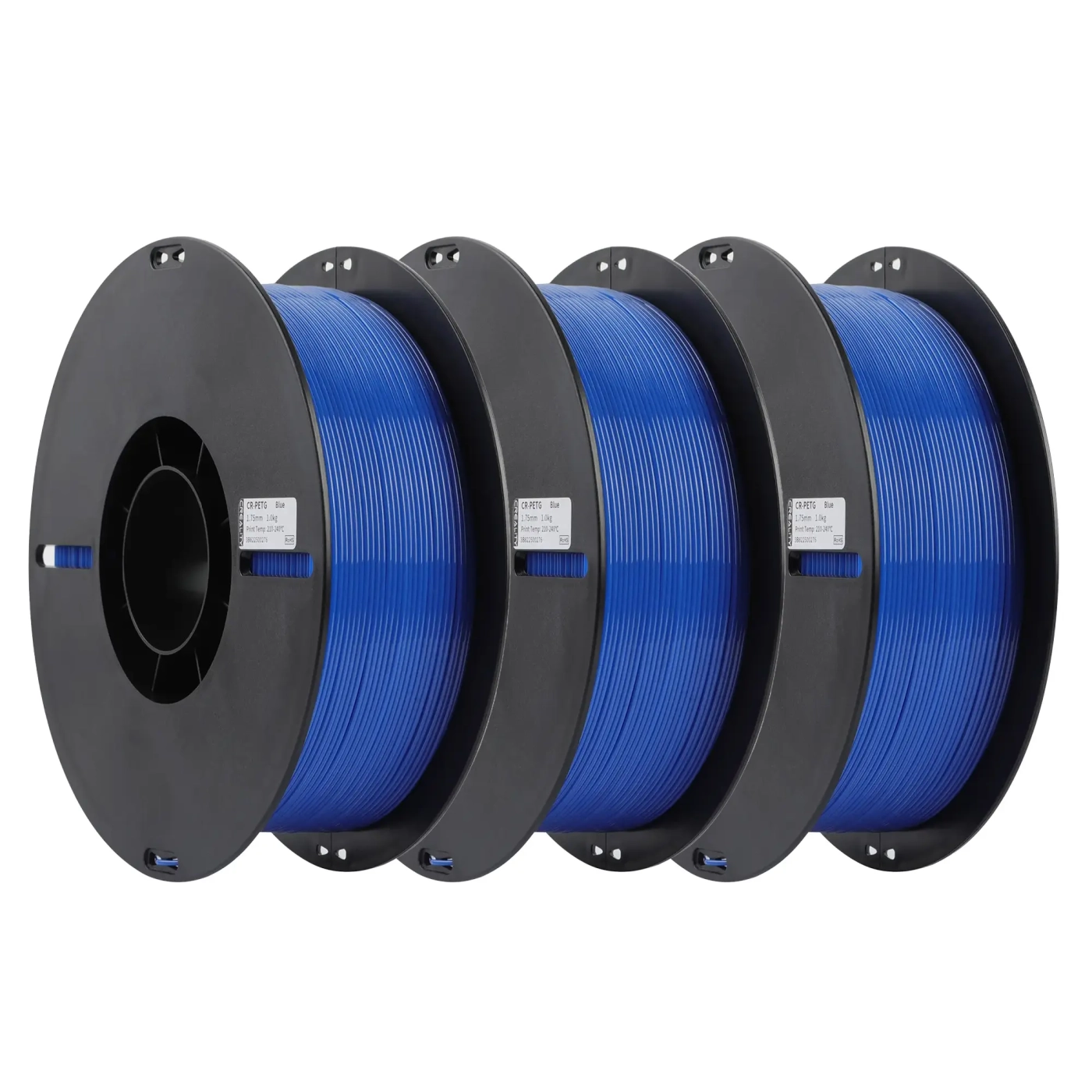 Купити PETG Filament (пластик) для 3D принтера CREALITY 3кг, 1.75мм, синій (3301030032x3) - фото 2
