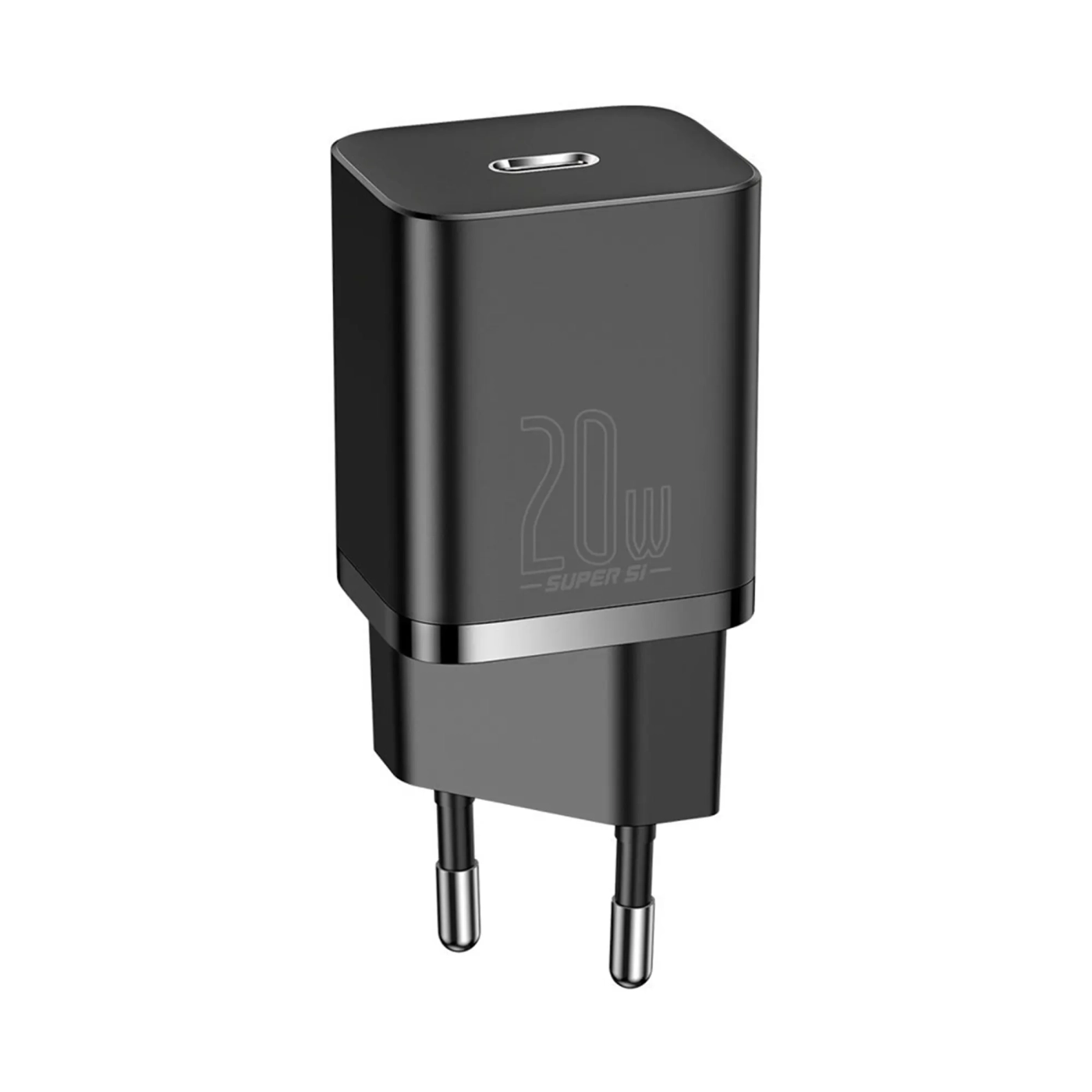 Купить Зарядное устройство для Baseus 1 Type-C 20W Черный (CCSUP-B01) - фото 1