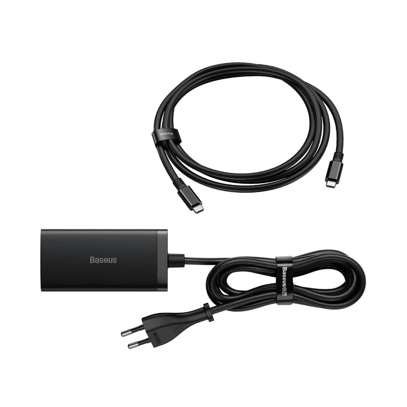 Купить Зарядное устройство Baseus Baseus GaN5 Pro Desktop Fast Charger 1U 2C HDMI 67W with 1.5m Power cord EU Black - фото 3