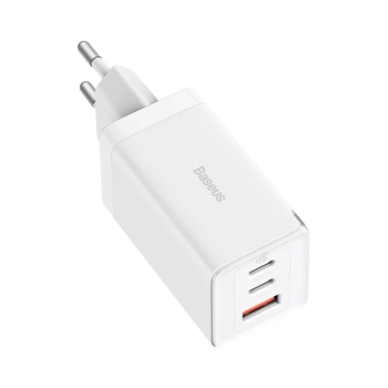 Купити Зарядний пристрій Baseus Baseus GaN5 Pro Fast Charger 2C U 65W EU White - фото 1