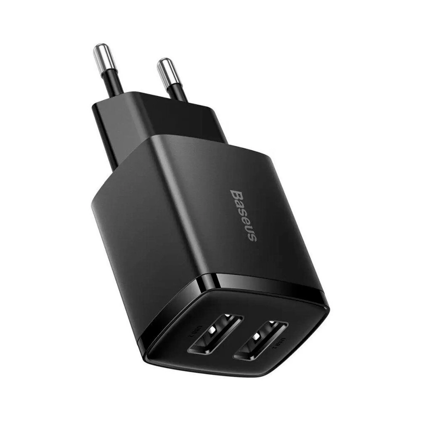 Купить Зарядное устройство для Baseus Compact Charger 2U 10.5W Black (CCXJ010201) - фото 1