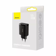 Купить Зарядное устройство для Baseus Compact Charger 3U Black (CCXJ020101) - фото 6