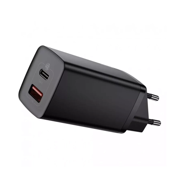 Купити Зарядний пристрій Baseus GaN2 Lite Quick Charger C U 65W EU Чорний - фото 2