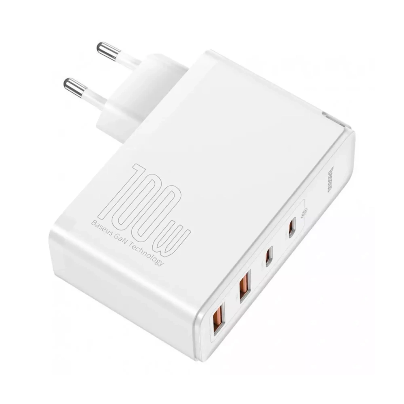 Купить Зарядное устройство для Baseus GaN2 Pro Quick Charger 2C 2U 100W EU White - фото 3