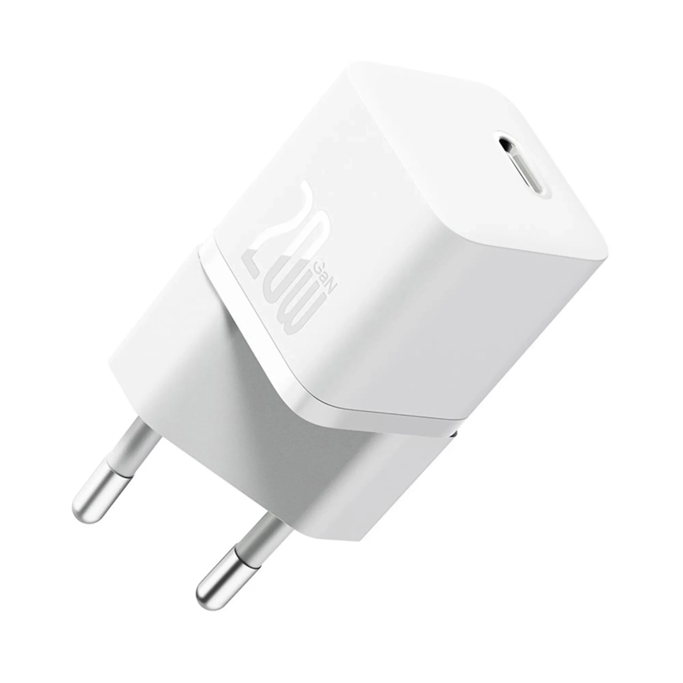 Купить Зарядное устройство для Baseus OS-Baseus GaN5 Fast Charger(mini) 1C 20W EU White - фото 1