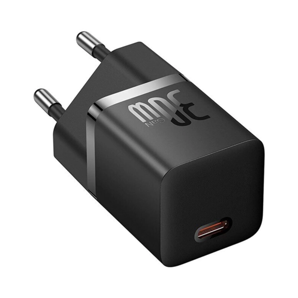 Купить Зарядное устройство для Baseus OS-Baseus GaN5 Fast Charger(mini) 1C 30W EU Black - фото 3