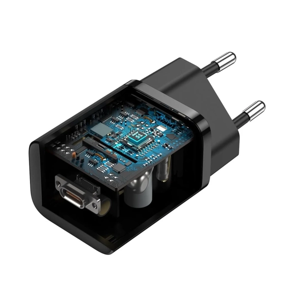 Купити Зарядний пристрій Baseus Super Si Quick Charger 1C 25W Black (CCSP020101) - фото 6
