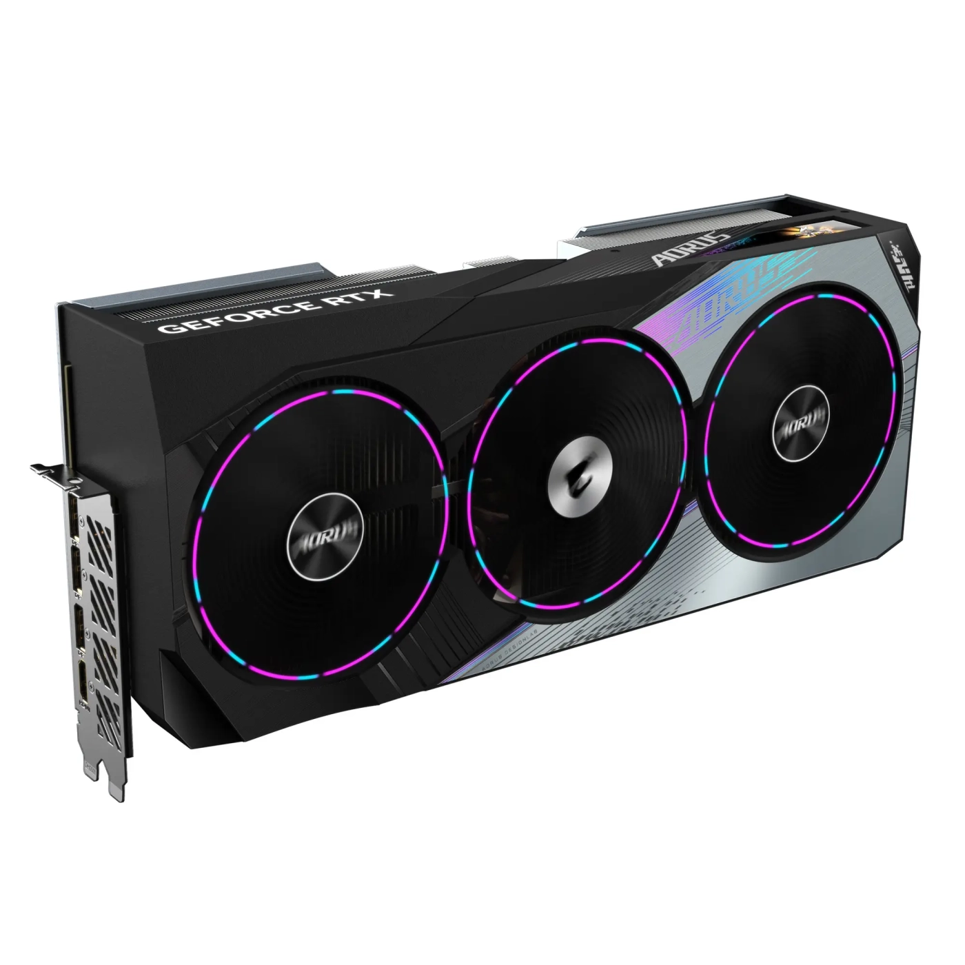 Купить Видеокарта AORUS GeForce RTX 4080 SUPER MASTER 16G (GV-N408SAORUS M-16GD) - фото 4