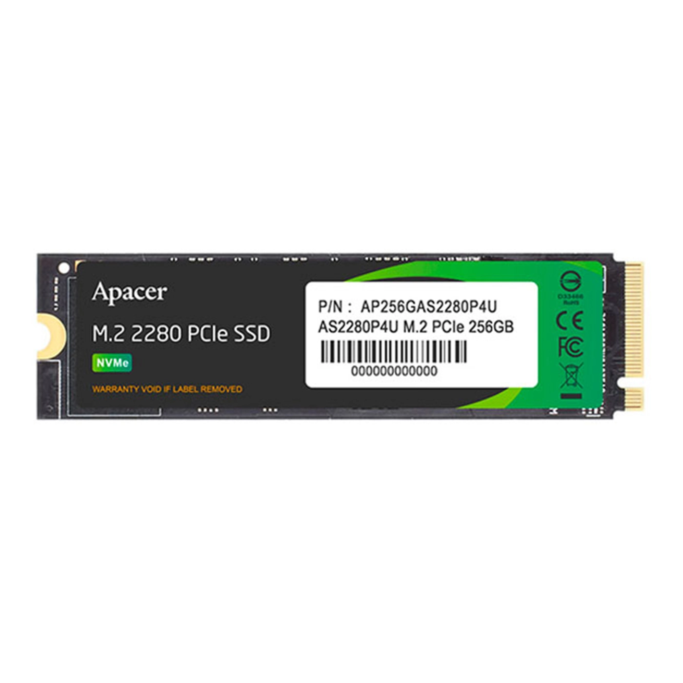 Купити SSD диск Apacer AS2280P4U 256GB M.2 2280 (AP256GAS2280P4U-1) - фото 1