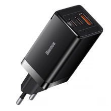 Купити Зарядний пристрій Baseus GaN5 Pro Fast Charger 65W Black (CCGP120201) - фото 1