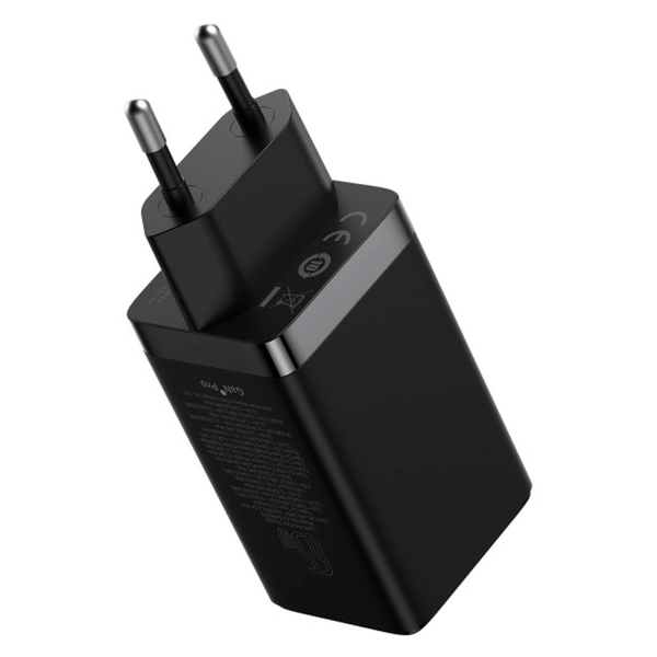 Купити Зарядний пристрій Baseus GaN5 Pro Fast Charger 65W Black (CCGP120201) - фото 5