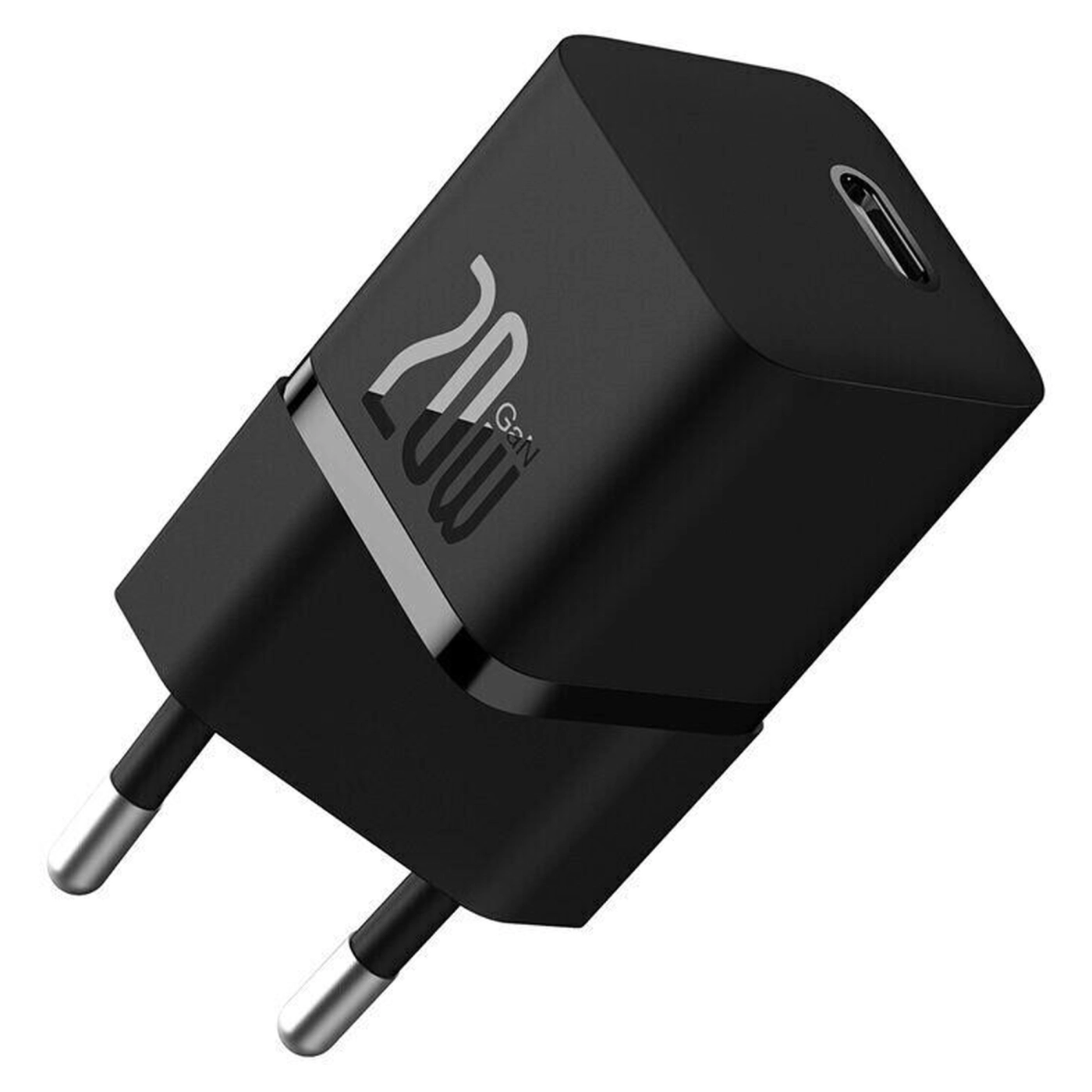 Купить Зарядное устройство Baseus OS-Baseus GaN5 Fast Charger(mini) 20W Black (CCGN050101) - фото 1