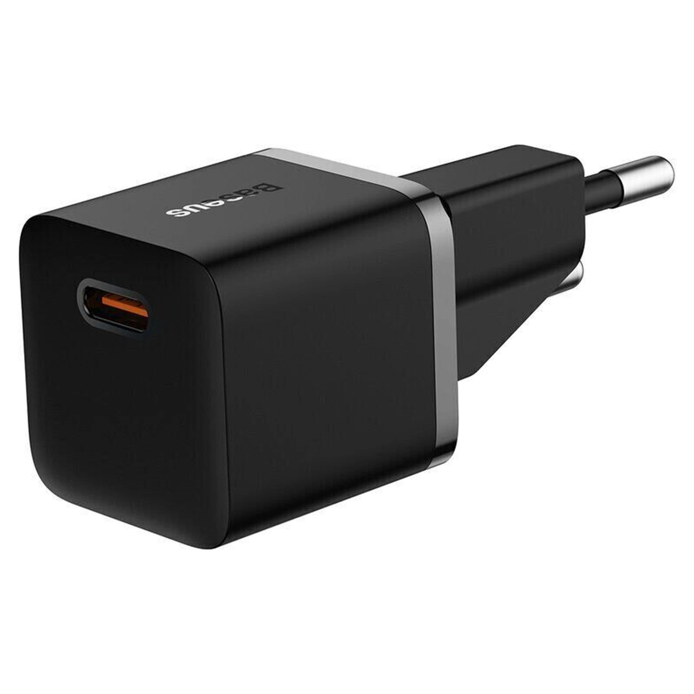 Купити Зарядний пристрій Baseus OS-Baseus GaN5 Fast Charger(mini) 20W Black (CCGN050101) - фото 3