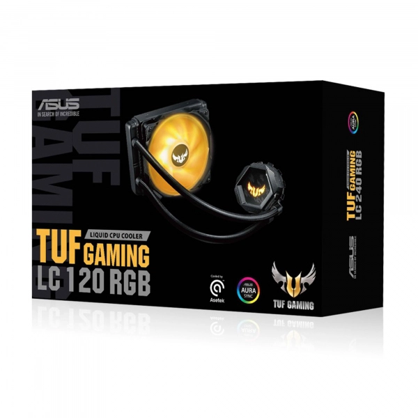 Купити Система рідинного охолодження ASUS TUF Gaming LC 120 RGB 1x120mm Aura Sync (TUF-Gaming-LC-120-RGB) - фото 7