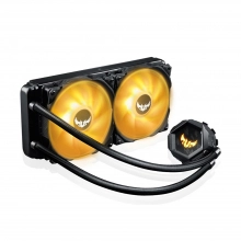 Купити Система рідинного охолодження ASUS TUF Gaming LC 240 RGB 2x120mm Aura Sync (TUF-Gaming-LC-240-RGB) - фото 1