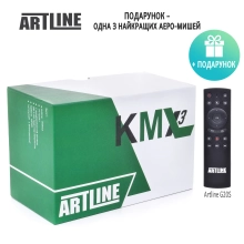 Купити Смарт тв приставка медіаплеєр ARTLINE TvBox KMX3 - фото 2