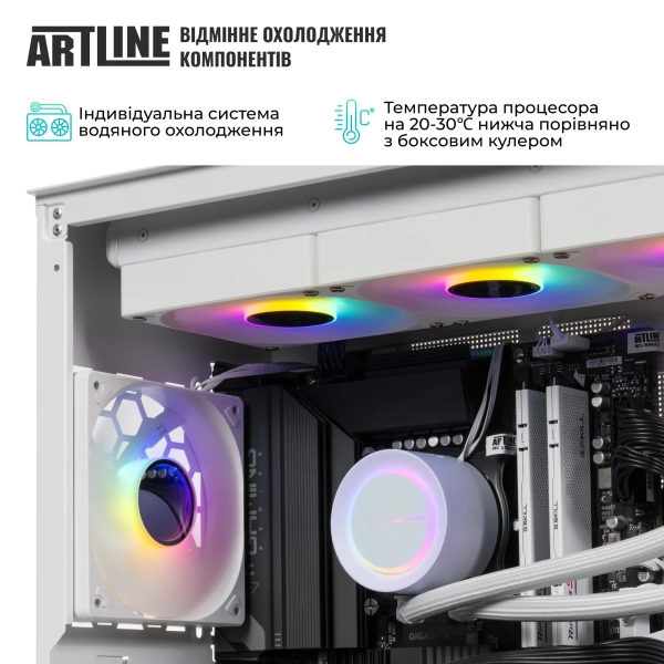 Купить Компьютер ARTLINE Gaming TANKWHITE (TANKWHITEv17) - фото 4