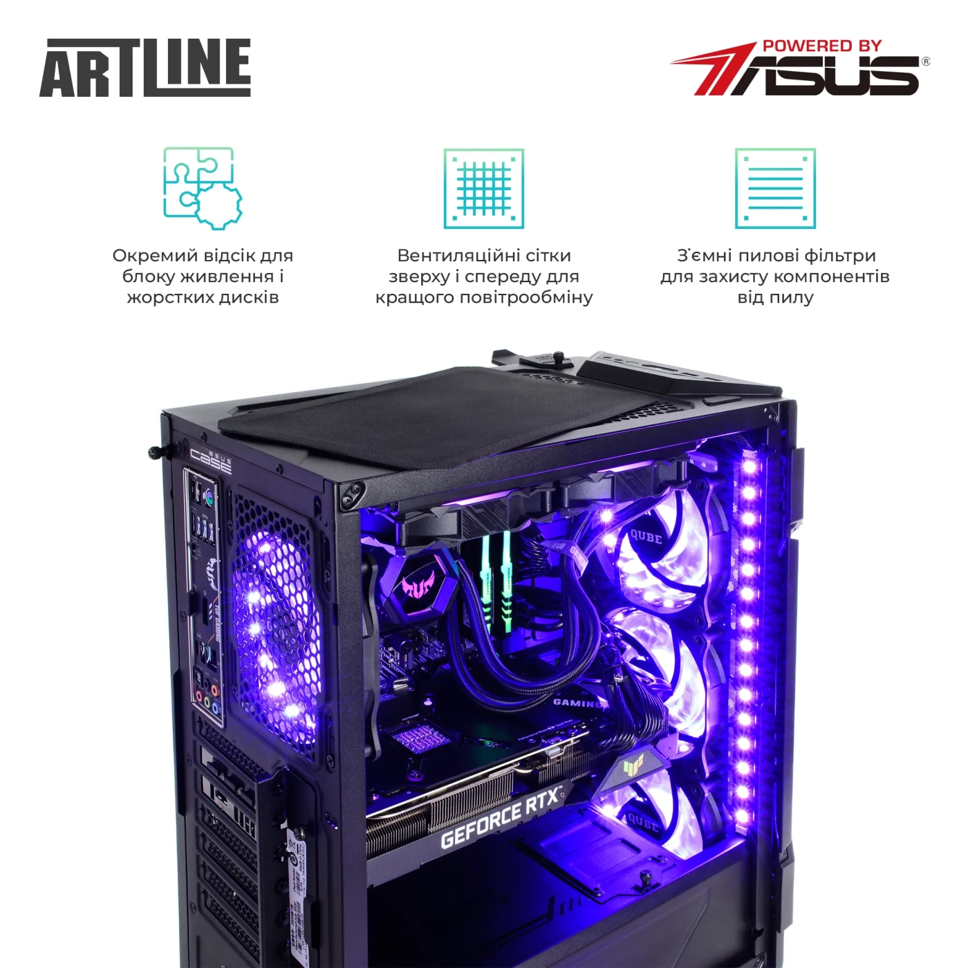 Купити Комп'ютер ARTLINE Gaming GT301 Windows 11 Home (GT301v27win) - фото 6