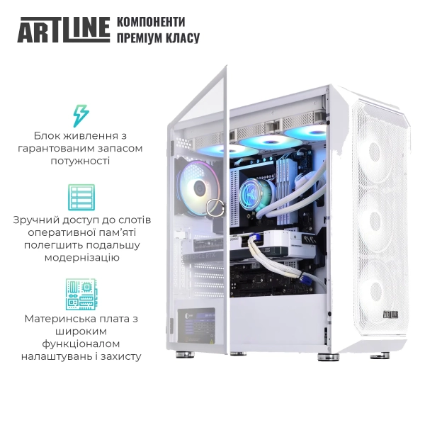 Купить Компьютер ARTLINE Gaming X77WHITE Windows 11 Home (X77WHITEv105Win) - фото 4