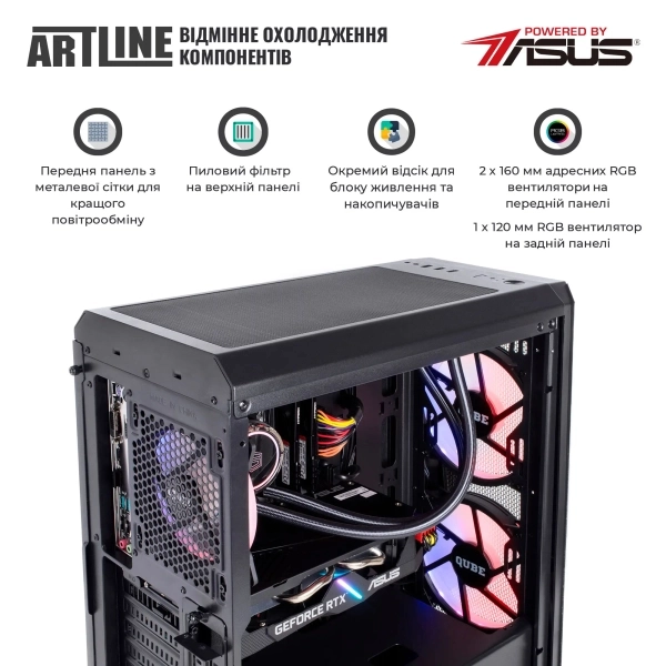 Купити Комп'ютер ARTLINE Gaming X83 Windows 11 Home (X83v36Win) - фото 4