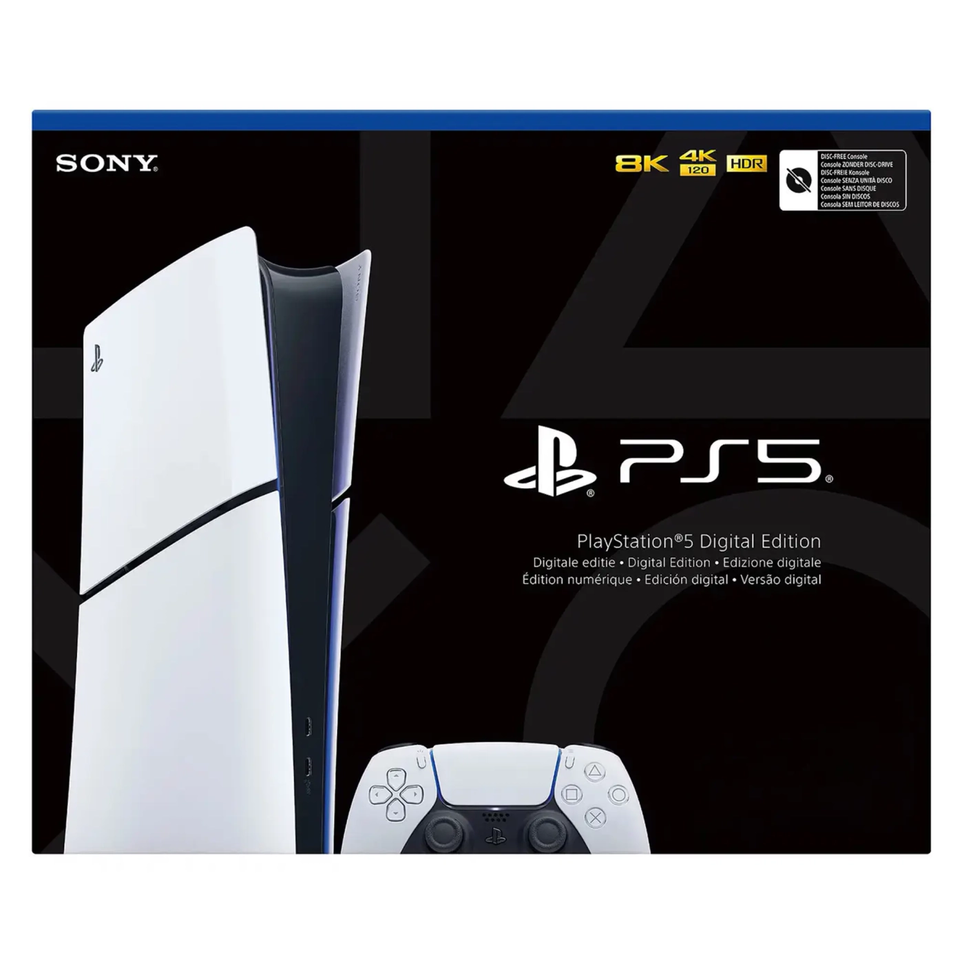 Купить Игровая консоль Sony PlayStation 5 Slim Digital Edition (1000040660) - фото 1