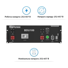 Купити Модуль управління (BMS) для Dyness PowerRack HV51100 (BDU100) - фото 2