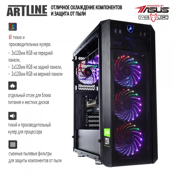 Купить Компьютер ARTLINE Gaming X88v07 - фото 4
