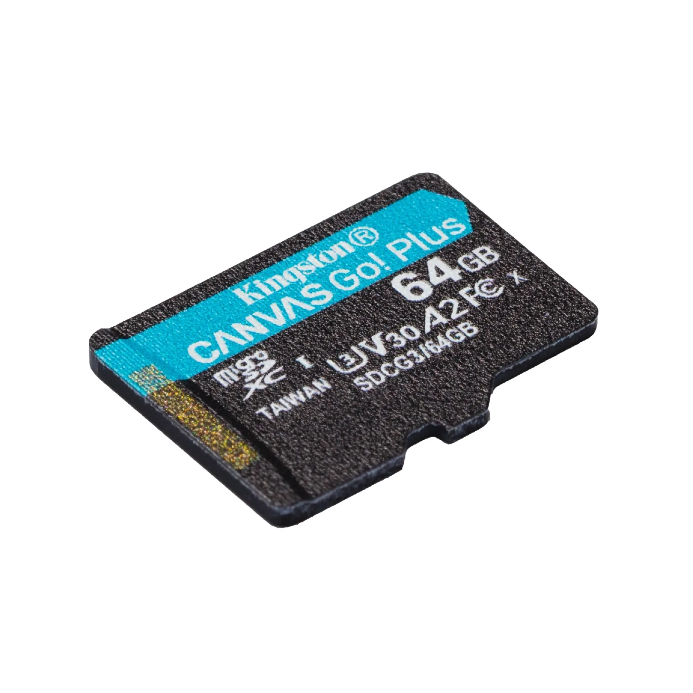 Купити Карта пам'яті Kingston microSDXC 64GB Canvas Go! Plus C10 UHS-I U3 V30 A2 (SDCG3/64GBSP) - фото 2
