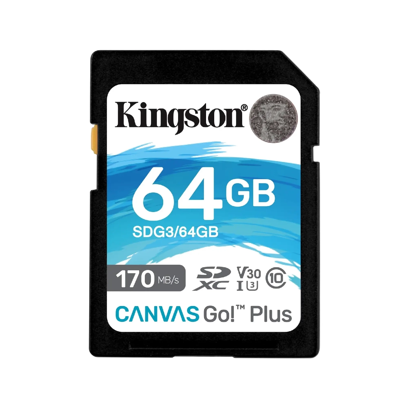 Купить Карта памяти Kingston SDXC 64GB Canvas Go! Plus C10 UHS-I U3 V30 (SDG3/64GB) - фото 1