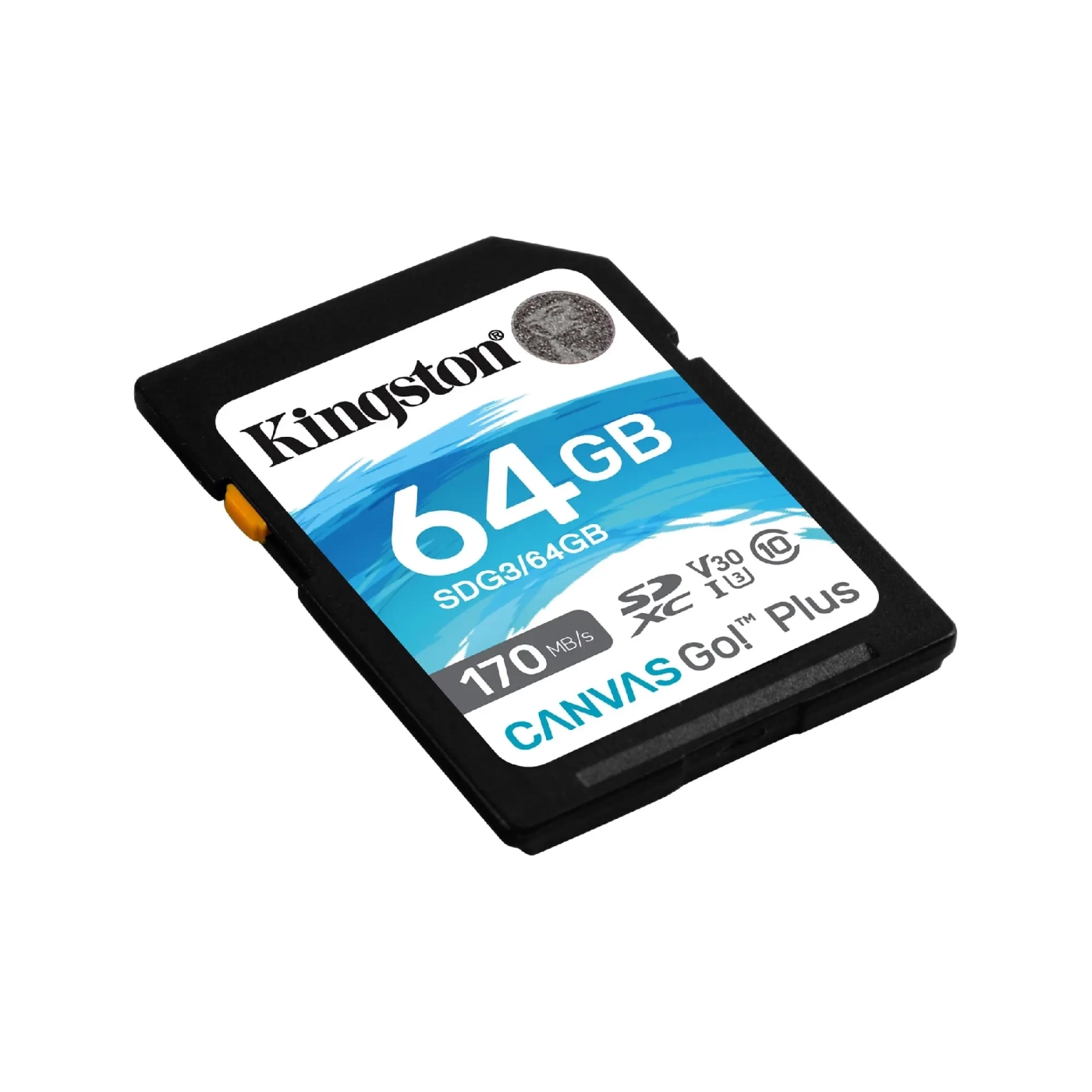 Купить Карта памяти Kingston SDXC 64GB Canvas Go! Plus C10 UHS-I U3 V30 (SDG3/64GB) - фото 2