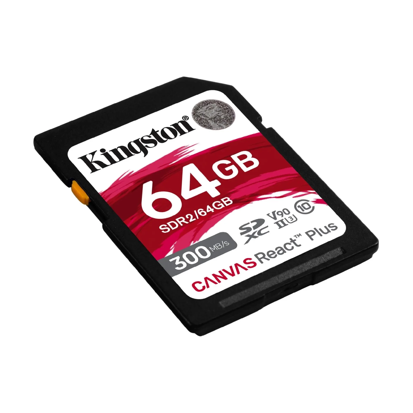 Купить Карта памяти Kingston SDXC 64GB Canvas React Plus C10 UHS-II U3 V90 (SDR2/64GB) - фото 2