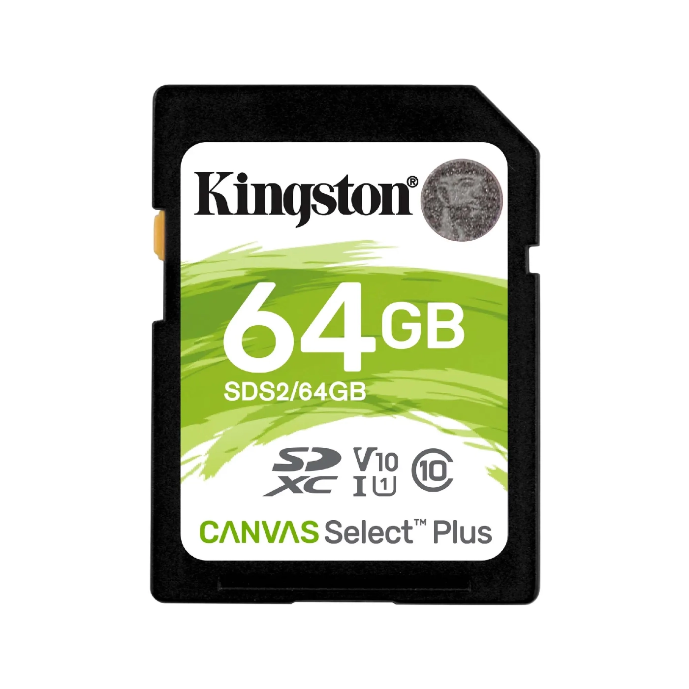 Купить Карта памяти Kingston SDXC 64GB Canvas Select Plus C10 UHS-I U1 V10 (SDS2/64GB) - фото 1