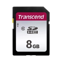 Купити Карта пам'яті Transcend SD 8GB C10 R20MB/s (TS8GSDC300S) - фото 1