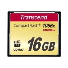 Купити Карта пам'яті Transcend CompactFlash 16GB 1066X (TS16GCF1000) - фото 1