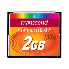 Купить Карта памяти Transcend CompactFlash 2GB 133x (TS2GCF133) - фото 1