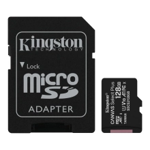 Купить Карта памяти Kingston microSD 128GB C10 UHS-I R100MB/s + SD (SDCS2/128GB) - фото 1