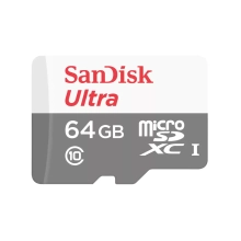 Купити Карта пам'яті SanDisk microSDXC 64GB Ultra C10 UHS-I (SDSQUNR-064G-GN3MN) - фото 1
