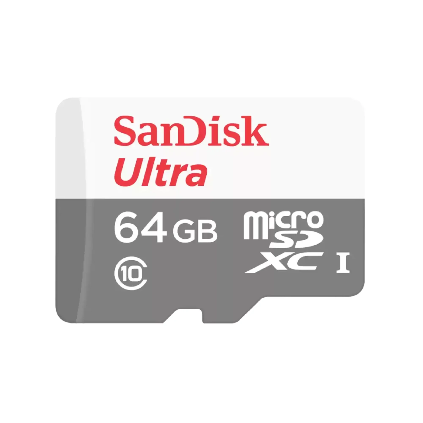 Купити Карта пам'яті SanDisk microSDXC 64GB Ultra C10 UHS-I + SD-адаптер (SDSQUNR-064G-GN3MA) - фото 1