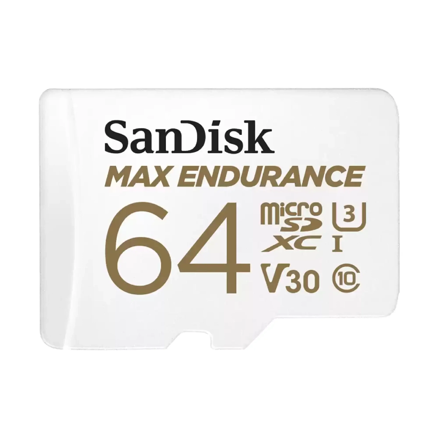 Купити Карта пам'яті SanDisk microSDXC 64GB MAX ENDURANCE C10 UHS-I U3 V30 + SD-адаптер (SDSQQVR-064G-GN6IA) - фото 1
