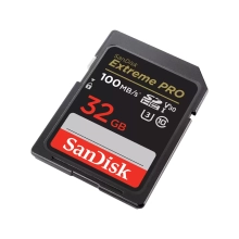 Купить Карта памяти SanDisk SDHC 32GB Extreme PRO C10 UHS-I U3 V30 (SDSDXXO-032G-GN4IN) - фото 3