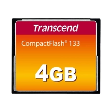 Купить Карта памяти Transcend CompactFlash 4GB 133X (TS4GCF133) - фото 1