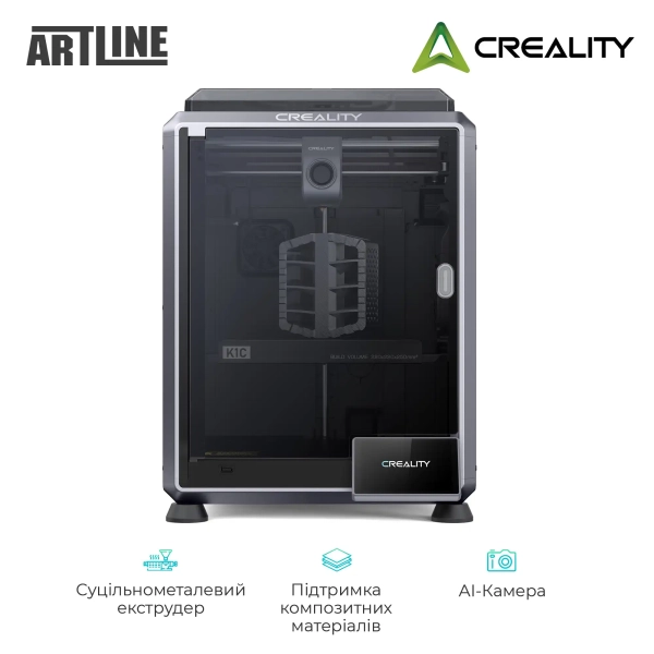 Купити 3D-принтер Creality CR-K1C - фото 2